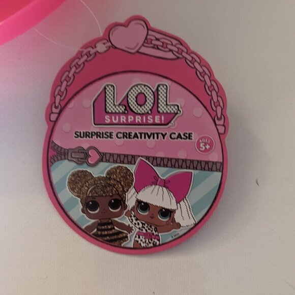 NWT LOL Surprise Creativity Case Crayons Stickers Pink L.O.L. Kids Crafts Kit - Picture 3 of 8